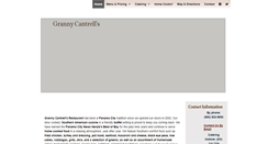 Desktop Screenshot of grannycantrells.com